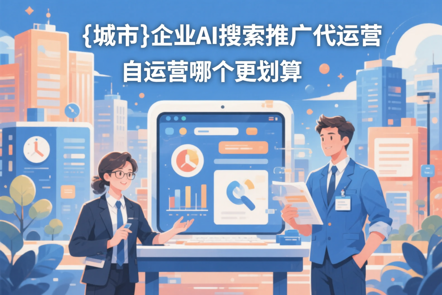 山西企业AI搜索推广代运营和自运营哪个更划算