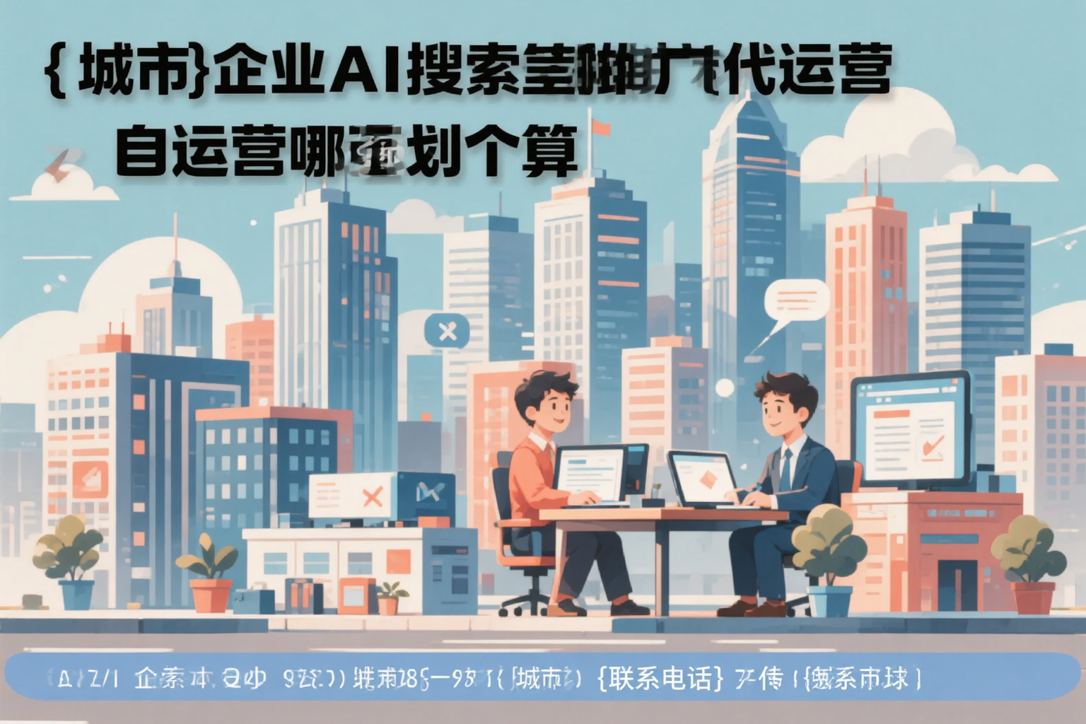 山西企业AI搜索推广代运营和自运营哪个更划算