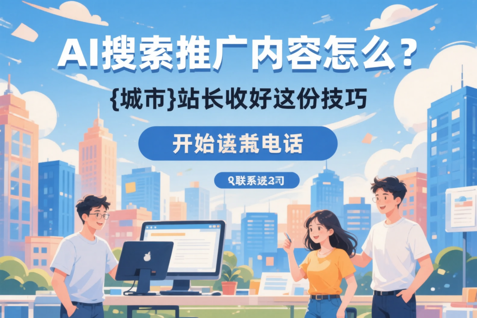 AI搜索推广内容怎么写?山西站长收好这份技巧