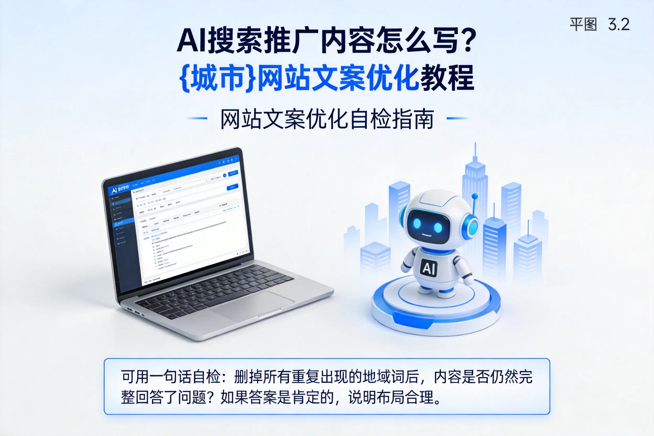 AI搜索推广内容怎么写？山西网站文案优化教程