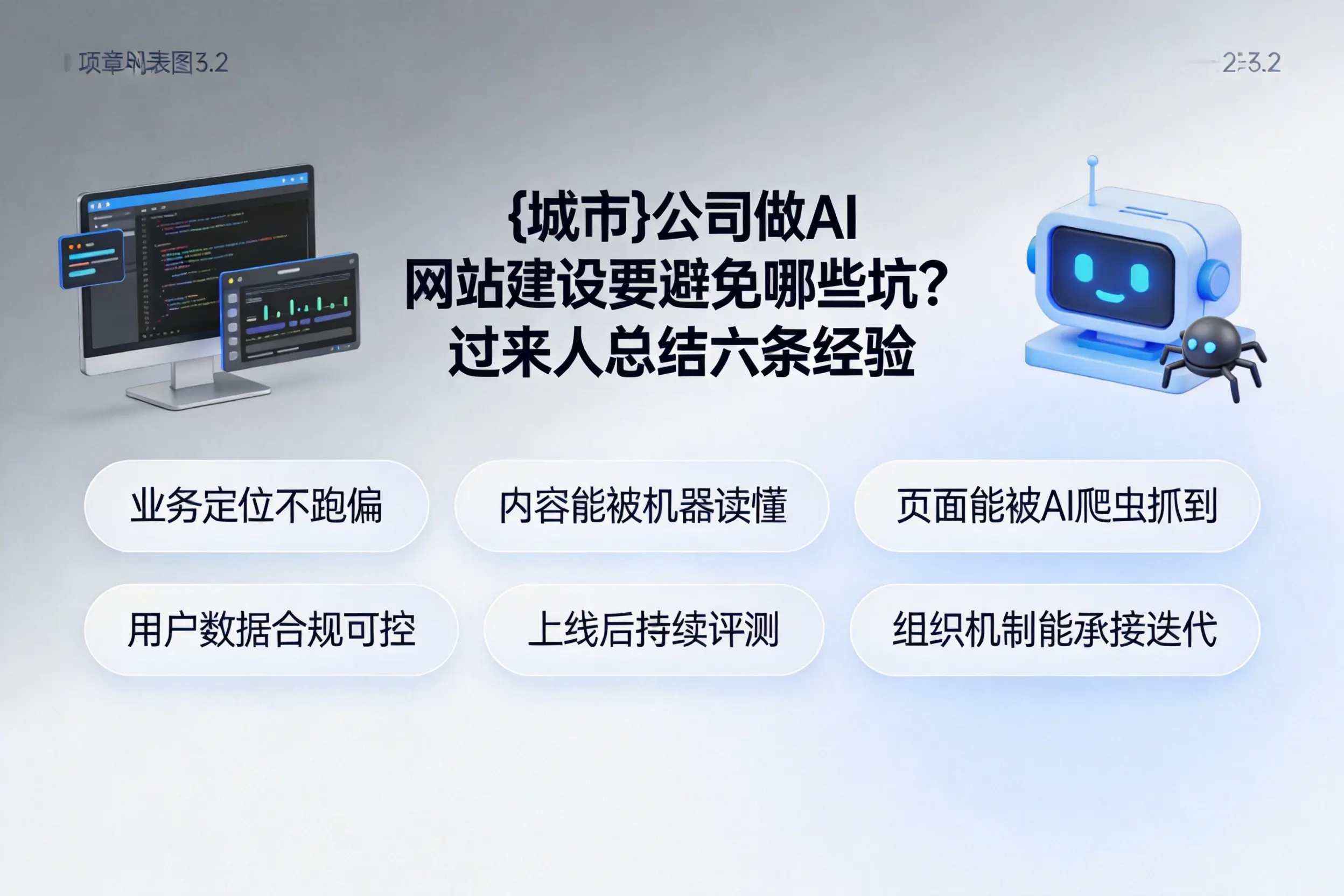 山西公司做AI网站建设要避免哪些坑?过来人总结六条经验