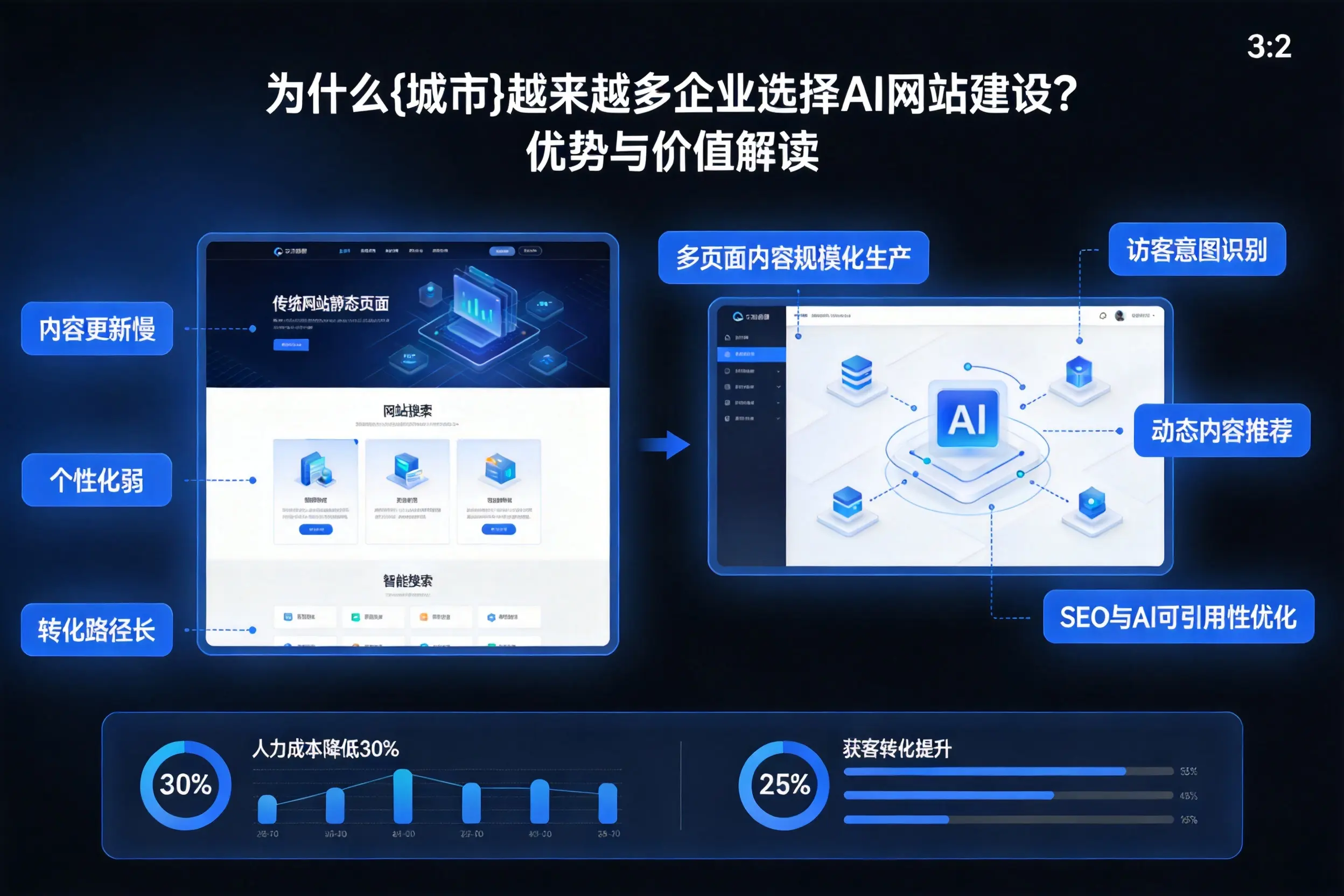 为什么山西越来越多企业选择AI网站建设?优势与价值解读