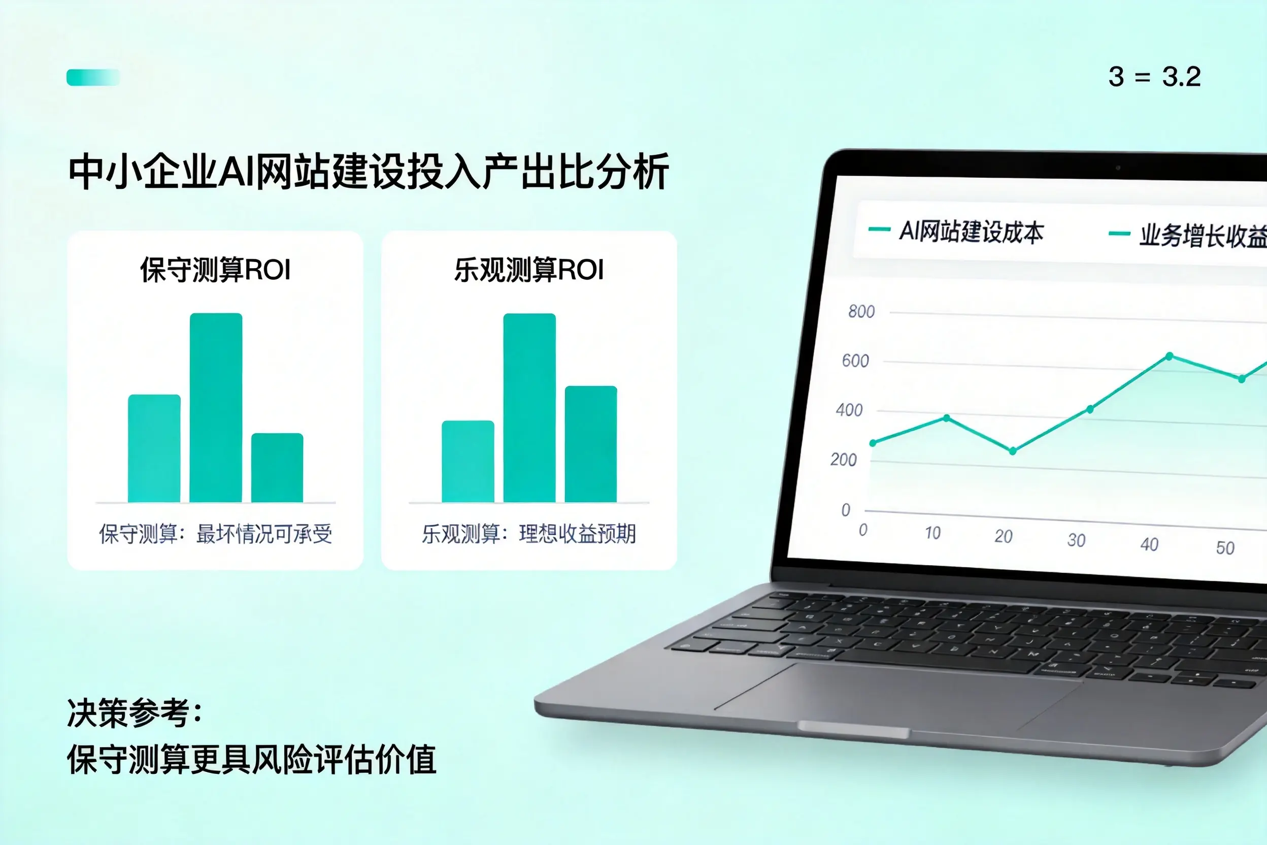山西中小企业AI网站建设投入产出比怎么算?先看这份分析
