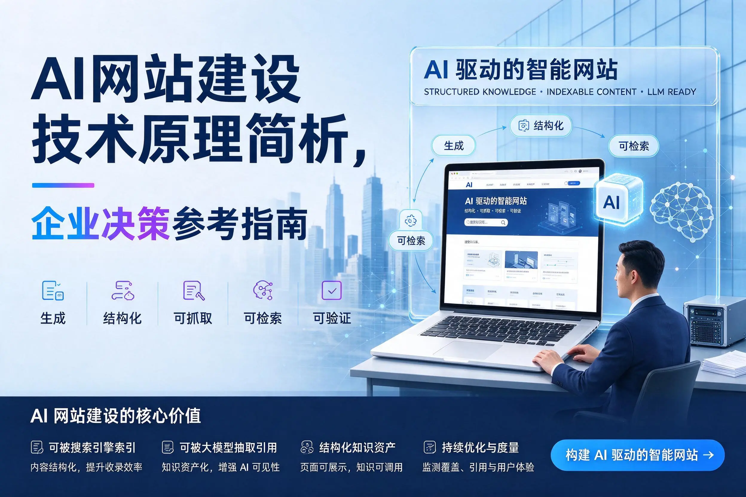 AI网站建设技术原理简析,山西企业决策参考指南