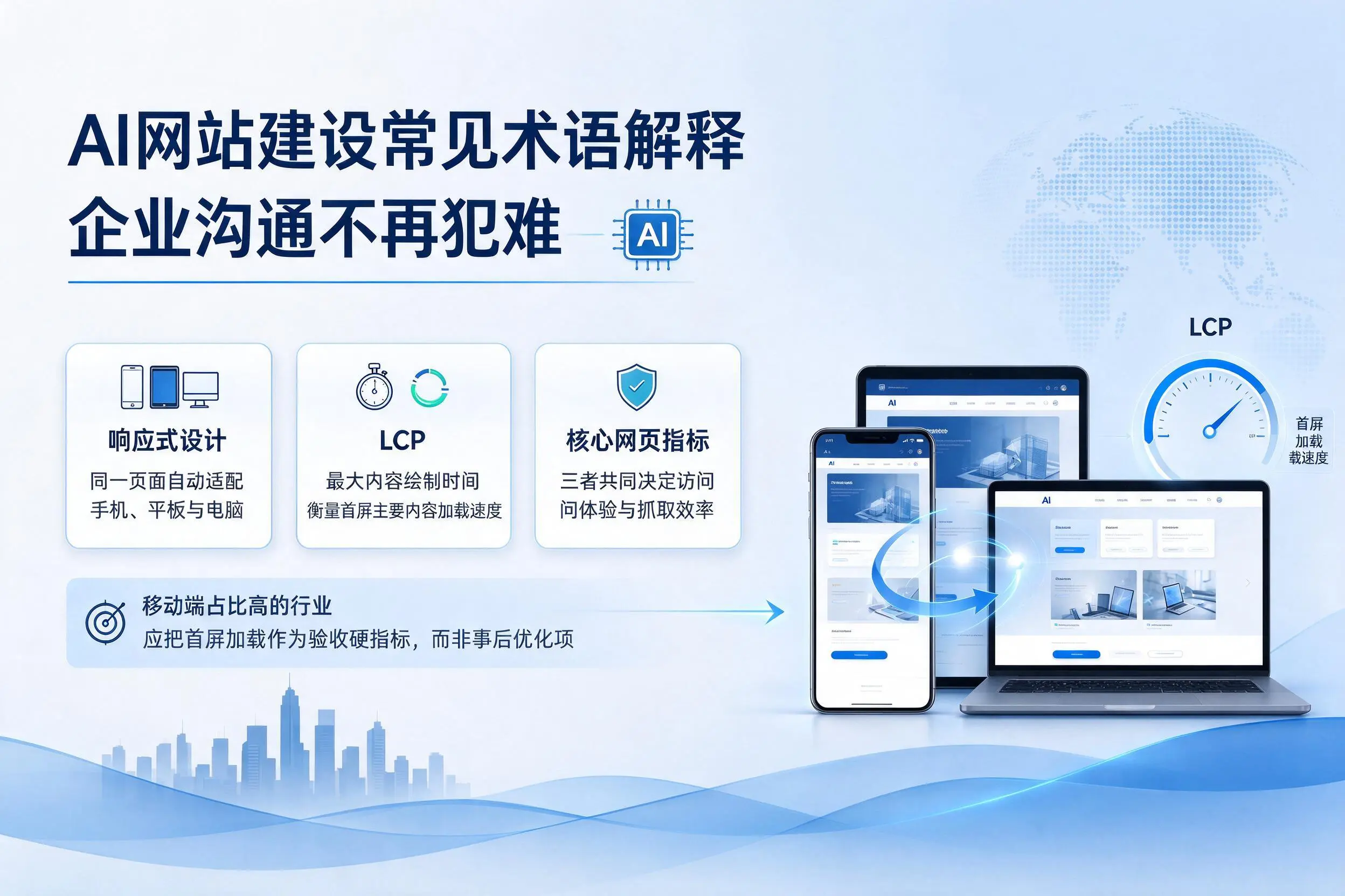 AI网站建设常见术语解释，山西企业沟通不再犯难