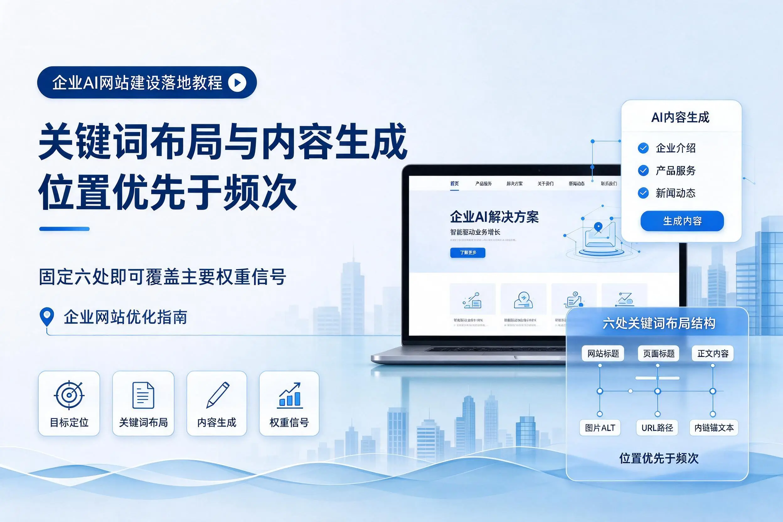 山西企业AI网站建设落地教程：关键词布局与内容生成